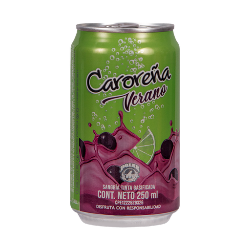 [FR0139] CAROREÑA VERANO TINTA ZF 250 ml x 12 Uds.